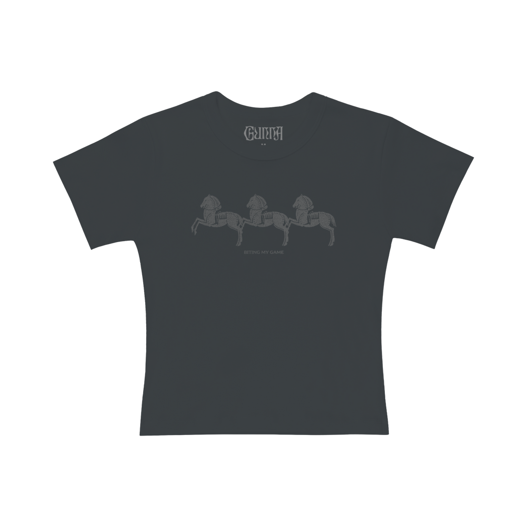 BITING MY GAME BABY TEE