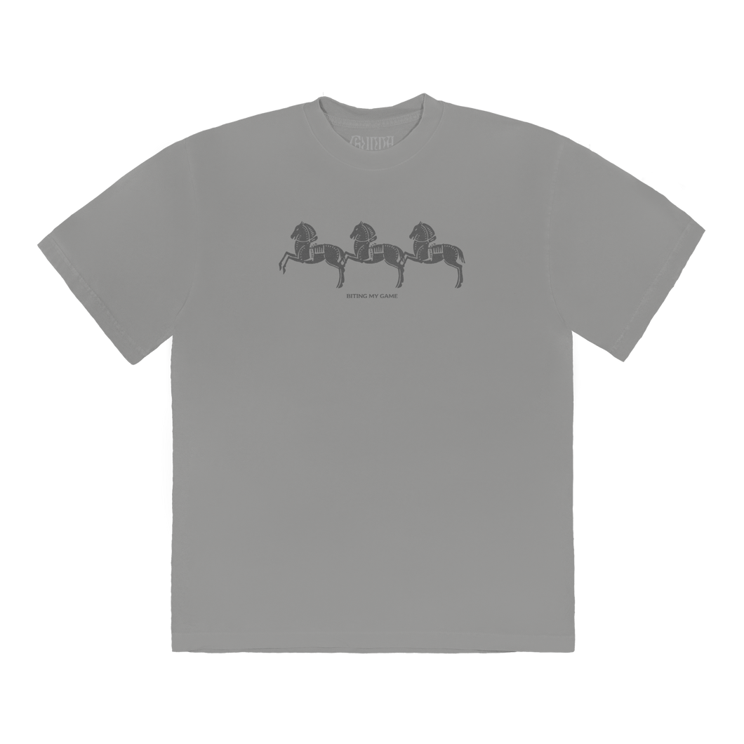 BITING MY GAME TEE