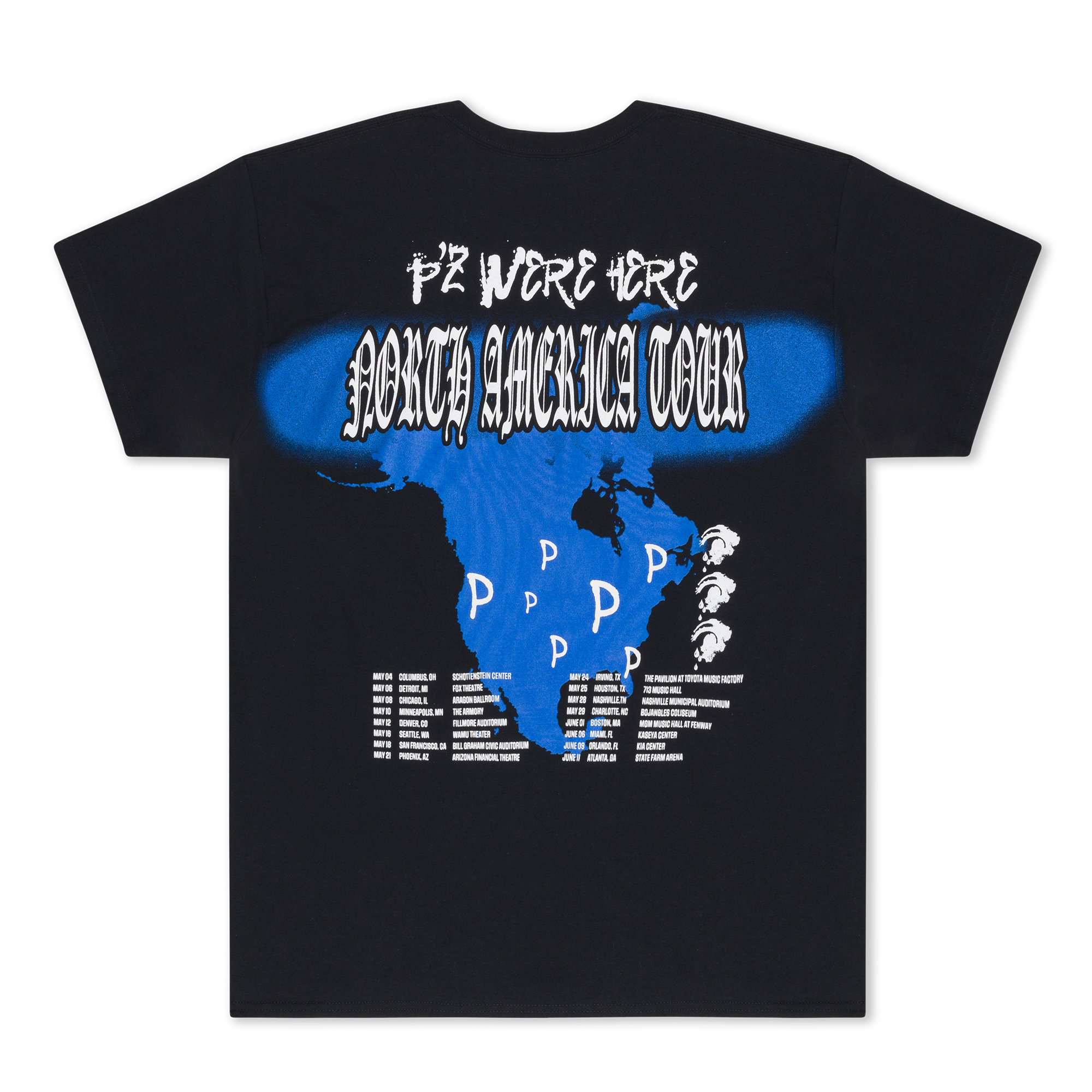BITTERSWEET TOUR P'Z WERE HERE TEE – Gunna | Official Store BITTERSWEET TOUR P'Z WERE HERE TEE – Gunna | Official Store