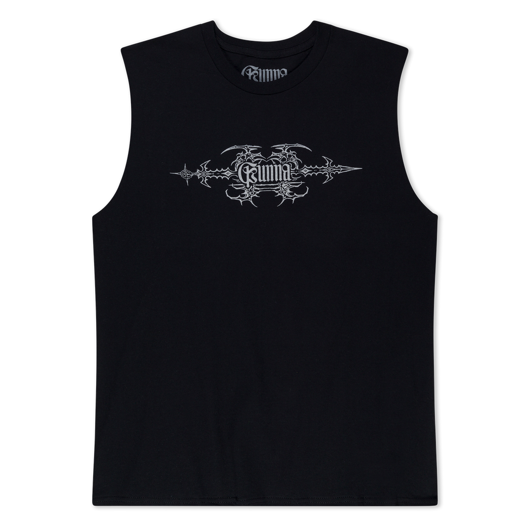 ONE OF WUN LOGO SLEEVELESS TEE