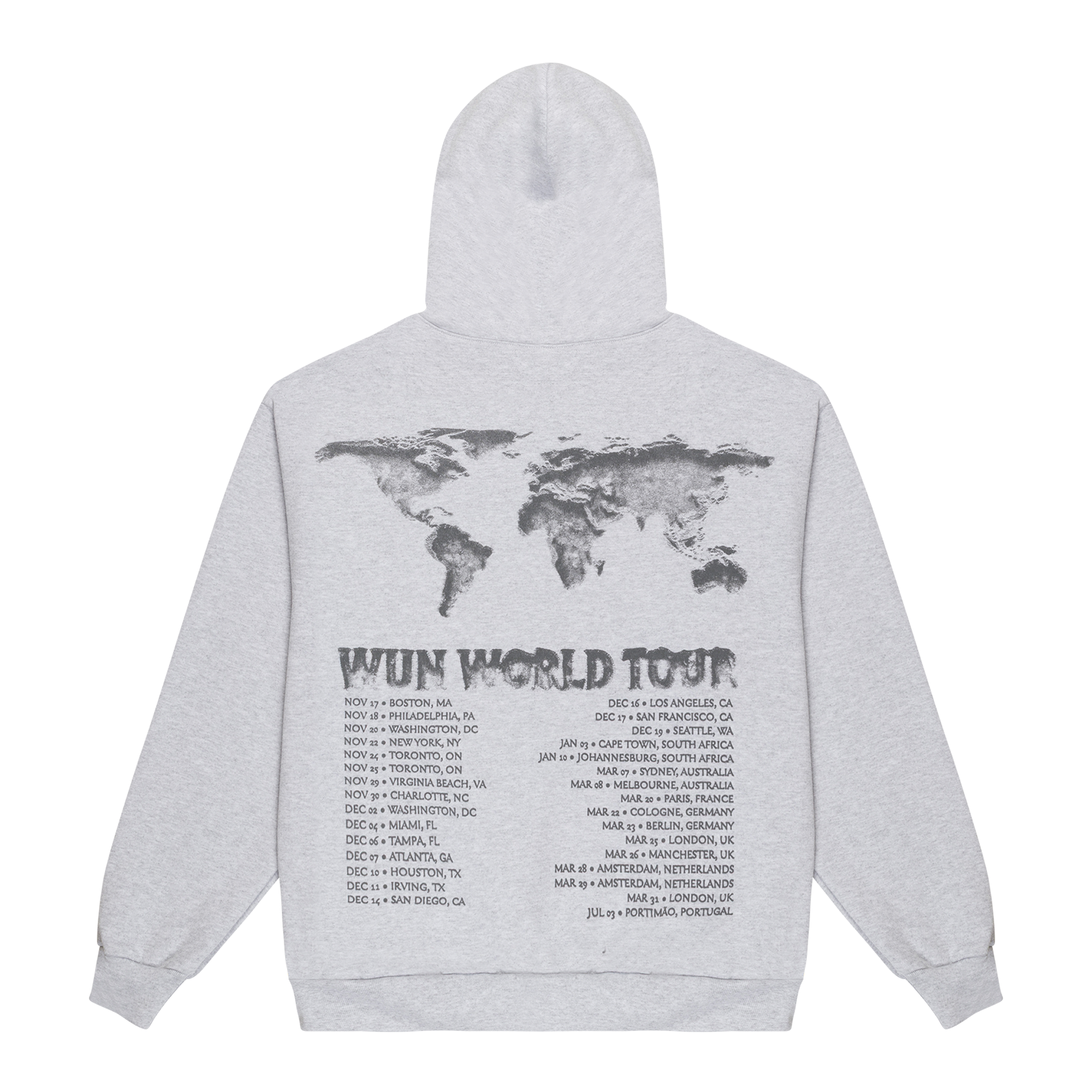 WUN WORLD TOUR KEY OF LIFE ZIP HOODIE – Gunna | Official Store